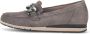 Gabor Velours Ballerina Sneaker Mocassin Stijl Brown Dames - Thumbnail 4