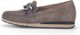 Gabor Velours Ballerina Sneaker Mocassin Stijl Brown Dames - Thumbnail 4