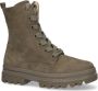 Gabor 92.515.33 Dames Veterboots Khaki Kleur Khaki - Thumbnail 1