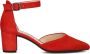 GABOR Dames 340 Maat: 40 Materiaal: Suède Kleur: Rood - Thumbnail 2