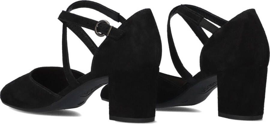 GABOR Pumps Dames 343 Maat: 38 5 Materiaal: Suède Kleur: Zwart - Foto 3