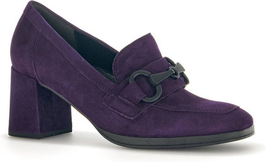 GABOR Pumps Dames 292 Maat: 38 5 Materiaal: Suède Kleur: Paars - Foto 4