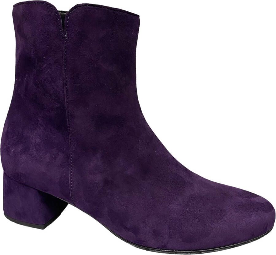 Gabor 35.680-13 Samtch. Micro Purple-korte laarzen paars