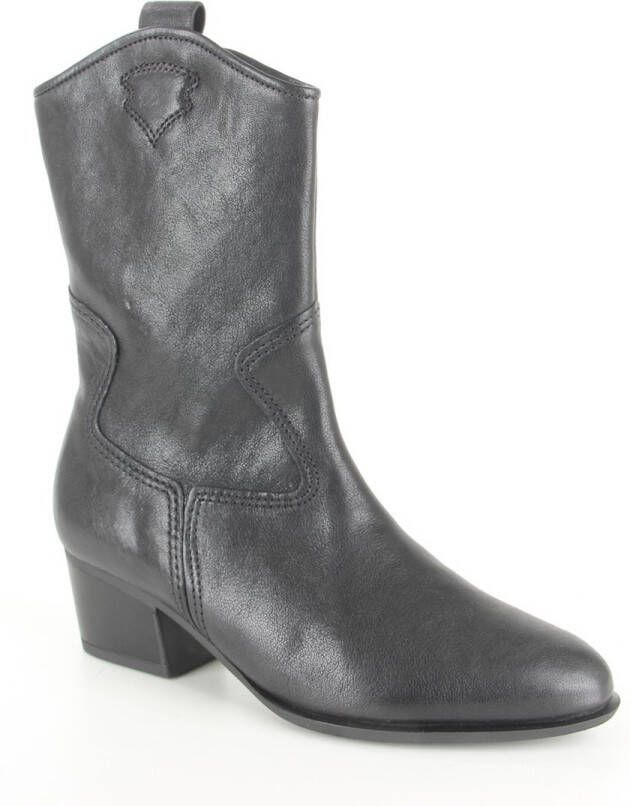 GABOR Enkellaarsjes Dames 681.2 Maat: 36 Materiaal: Leer Kleur: Zwart - Foto 2