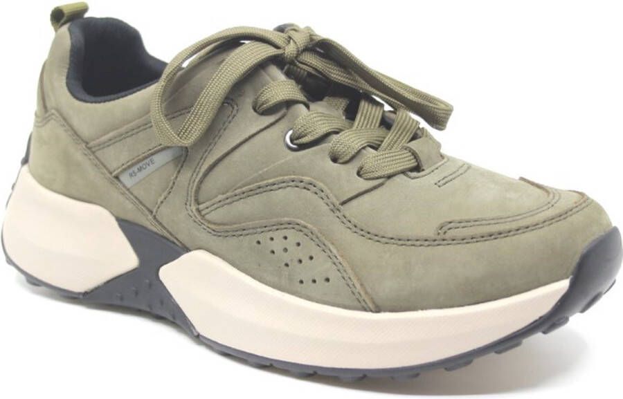 Gabor 36.993.33 Olijf kleurige Rolling Soft sneaker