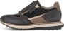GABOR Lage Sneakers Dames 378 Maat: 42 5 Materiaal: Suède Kleur: Bruin - Thumbnail 1