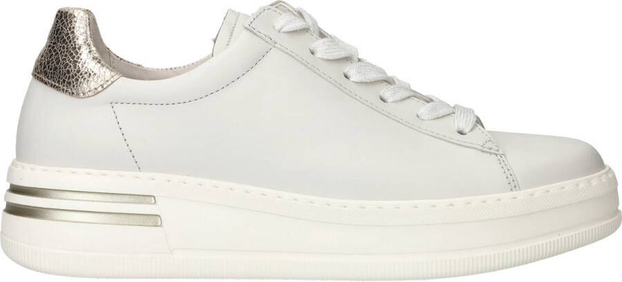 Gabor Lichtgewicht witte sneakers met uitneembaar voetbed White Dames