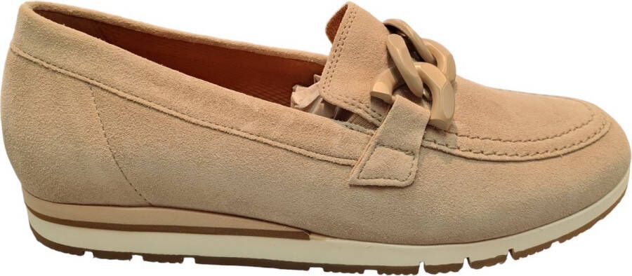 Gabor 415.1 Loafers Instappers Dames Beige