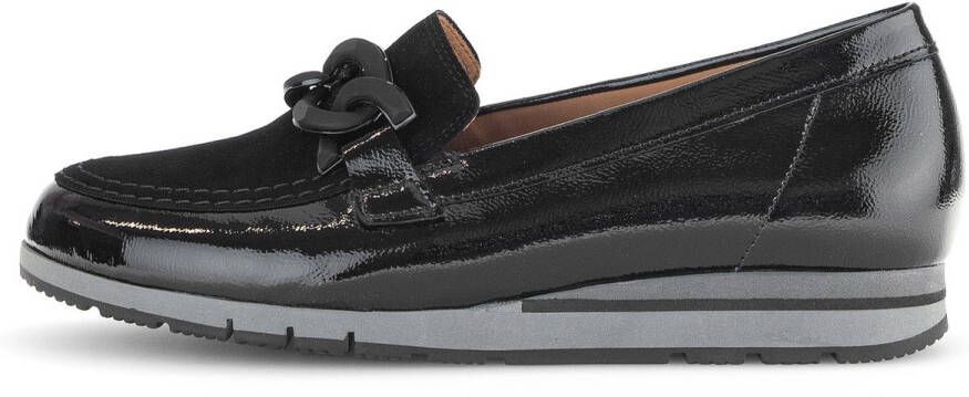 Gabor 415.1 Loafers Instappers Dames Zwart