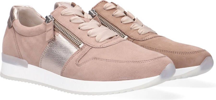 GABOR Lage Sneakers Dames 420 Maat: 37 5 Materiaal: Suède Kleur: Beige - Foto 3