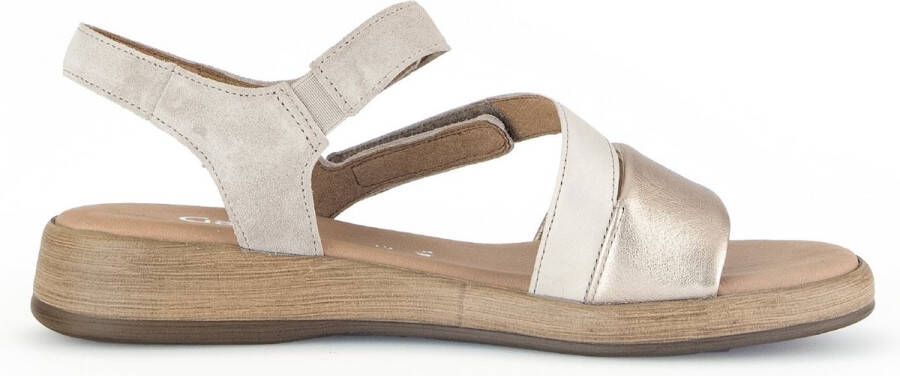 Gabor 42.063.80 dames sandaal beige