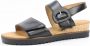 Gabor 752 Sandalen Met Sleehak Dames Zwart - Thumbnail 8