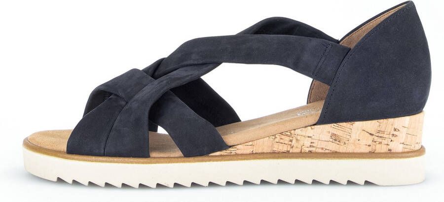 Gabor 42.782.36 Sandalen blauw