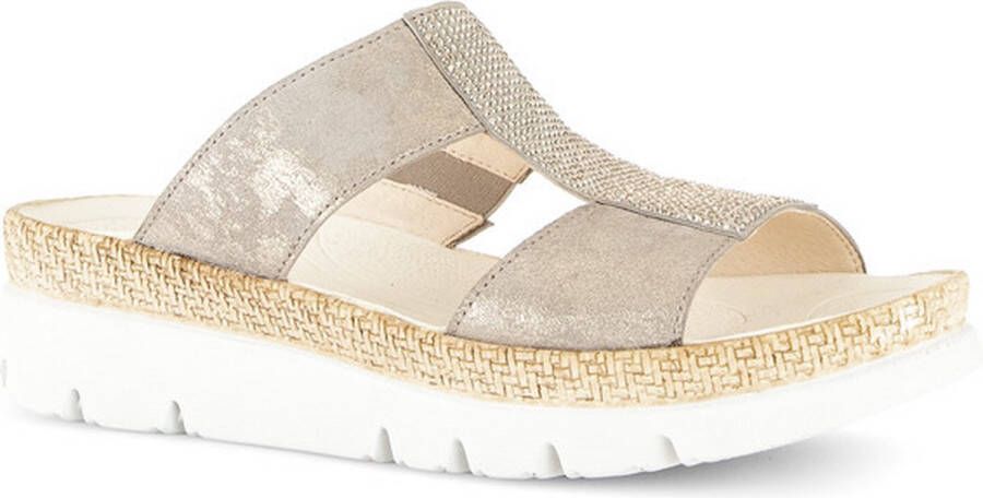 Gabor 43.721.62 Slipper taupe