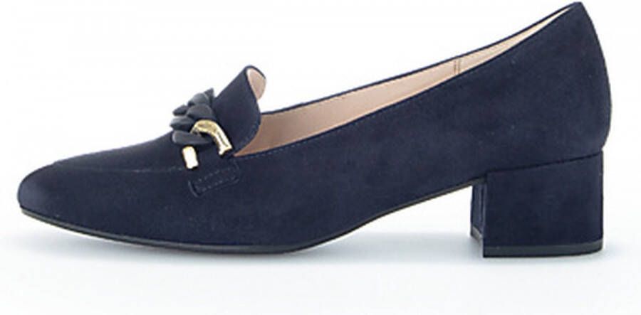 Gabor 441 Loafers Instappers Dames Blauw