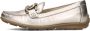 Gabor Gouden Leren Loafers Stijlvol Comfortabel Trendy Yellow Dames - Thumbnail 6