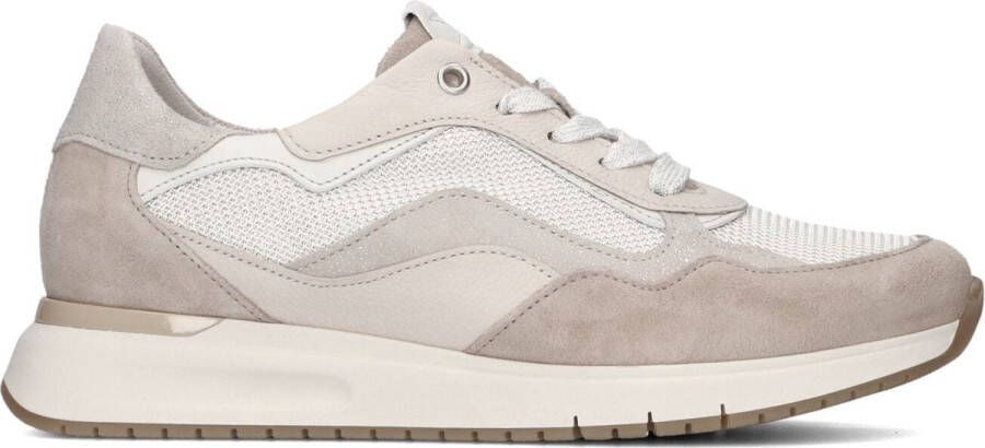 GABOR Lage Sneakers Dames 445.1 Maat: 37 5 Materiaal: Textiel Kleur: Beige