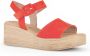 Gabor Oranje Suède Sandalen 531 Stijlvol Model Orange Dames - Thumbnail 7