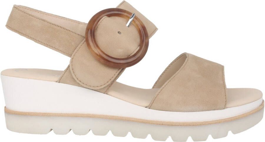 Gabor 44.645.14 dames sandaal beige