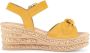 Gabor Gele suède sandaal voor dames Yellow Dames - Thumbnail 1