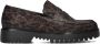 GABOR Loafers Dames 453 Maat: 42 5 Materiaal: Suède Kleur: Bruin - Thumbnail 2