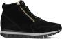 GABOR Hoge Sneakers Dames 455 Maat: 40 5 Materiaal: Suède Kleur: Zwart - Thumbnail 1