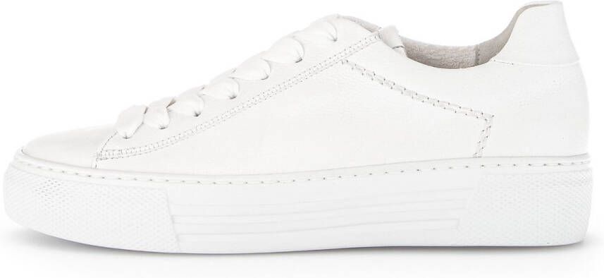 GABOR Lage Sneakers Dames 460.1 Leer Wit