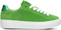 Gabor Plateausneakers Florence met subtiele contrastafwerking vrijetijdsschoen halfhoge schoen veterschoen - Groen