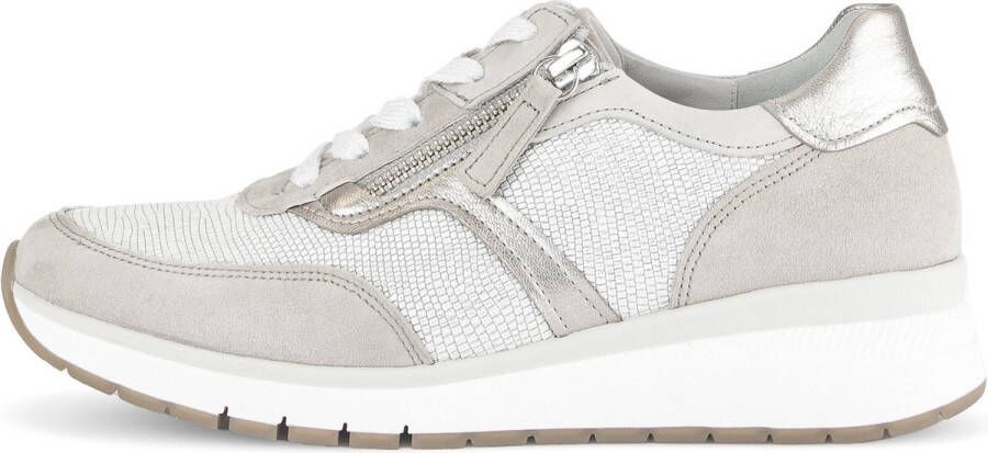 Gabor 46.305.63 Beige combi dames sneaker wijdte K