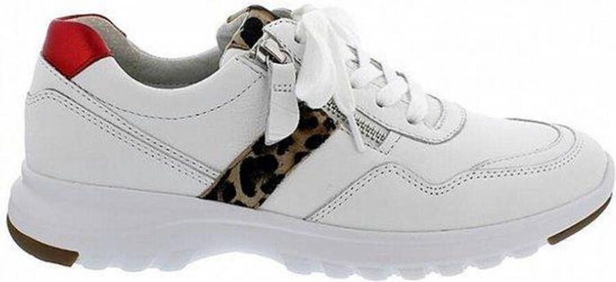 Gabor Witte Sneaker voor Dames White Dames