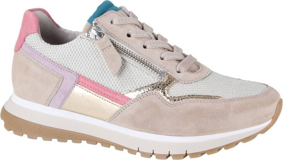 Gabor Witte Lage Mode Sneakers Multicolor Dames