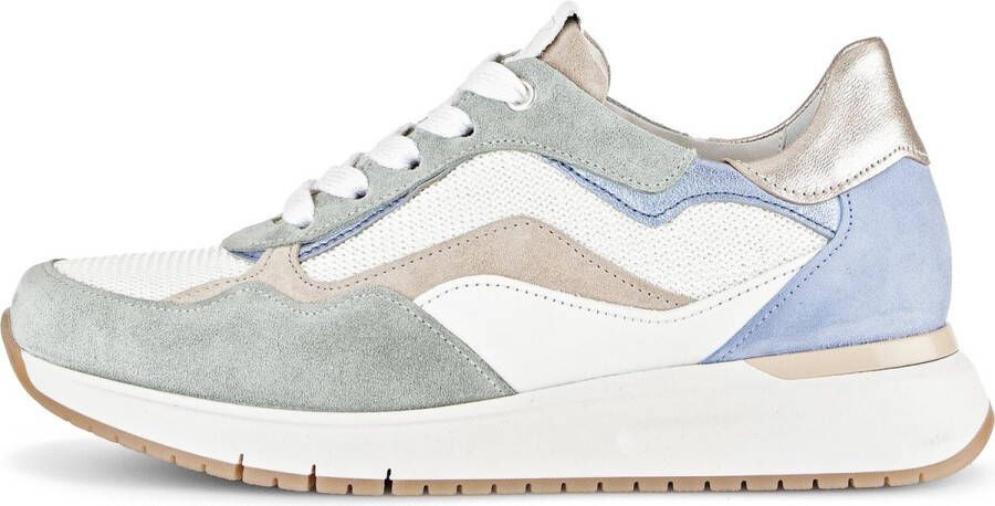Gabor Sneakers Davos met optifit verwisselbare binnenzool vrijetijdsschoen halfschoen veterschoen