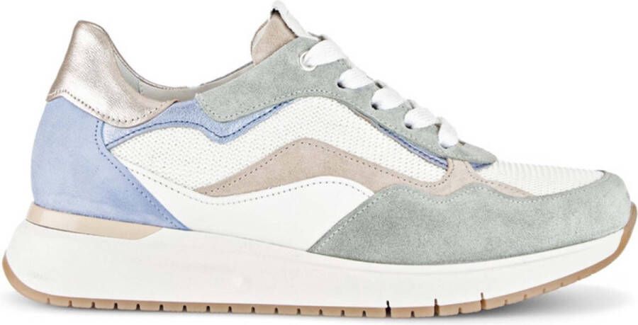 Gabor Sneakers Davos met optifit verwisselbare binnenzool vrijetijdsschoen halfschoen veterschoen