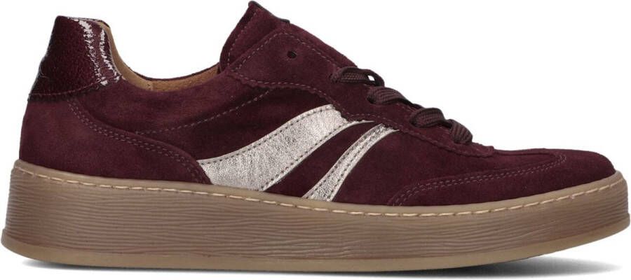 GABOR Lage Sneakers Dames 475.1 Maat: 35 Materiaal: Suède Kleur: Rood