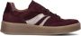 GABOR Lage Sneakers Dames 475.1 Maat: 38 5 Materiaal: Suède Kleur: Rood - Thumbnail 1