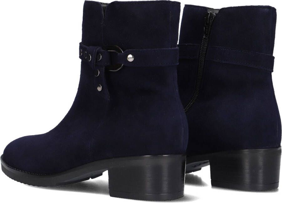 Gabor 511 Enkellaarsjes Enkelboots met rits Dames Blauw