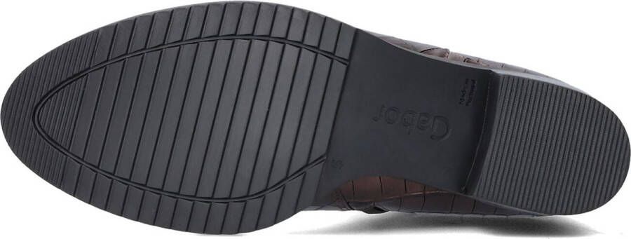 Gabor 511 Enkellaarsjes Enkelboots met rits Dames Brons