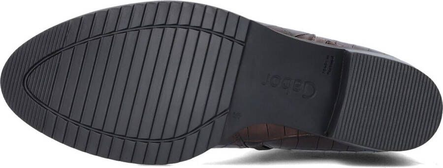 Gabor 511 Enkellaarsjes Enkelboots met rits Dames Brons