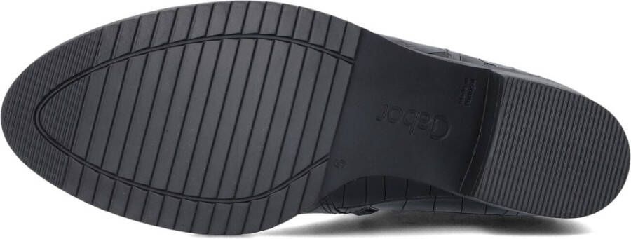 Gabor 511 Enkellaarsjes Enkelboots met rits Dames Zwart