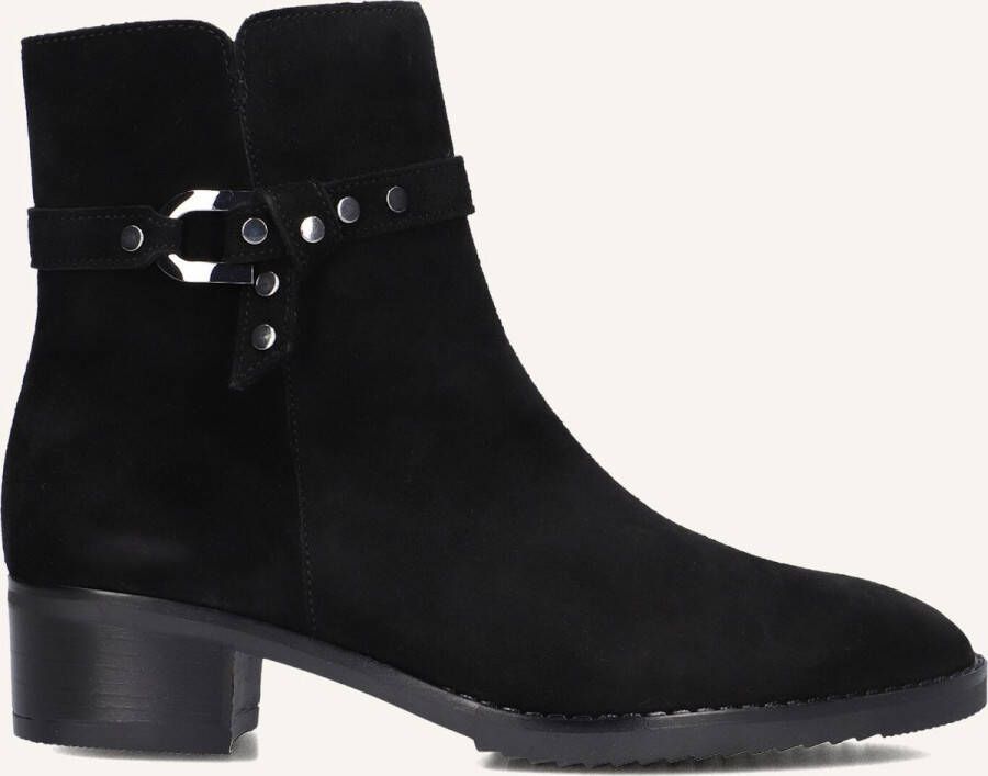 Gabor 511 Enkellaarsjes Enkelboots met rits Dames Zwart