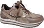 Gabor Bruin Tinten 525 Lage sneakers Dames Taupe - Thumbnail 6