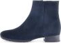 Gabor Elegante Suède Enkellaarsjes Blue Dames - Thumbnail 1