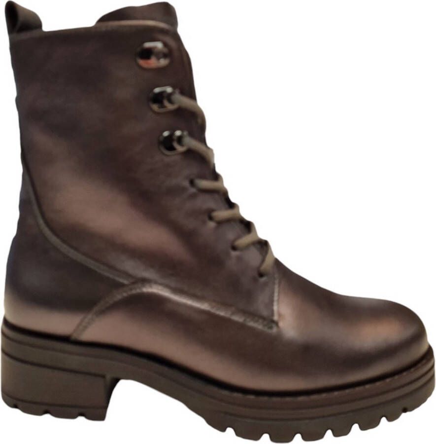 Gabor 52.786.10 Dames Veterboots Grijs