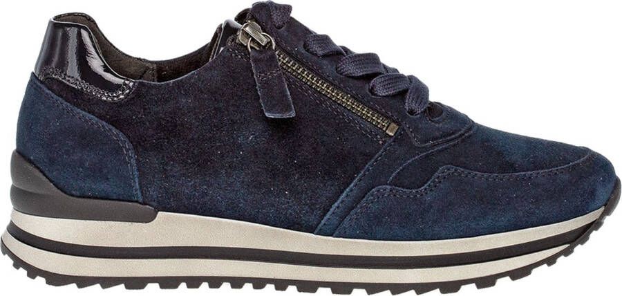 Gabor 528 Lage sneakers Dames Blauw