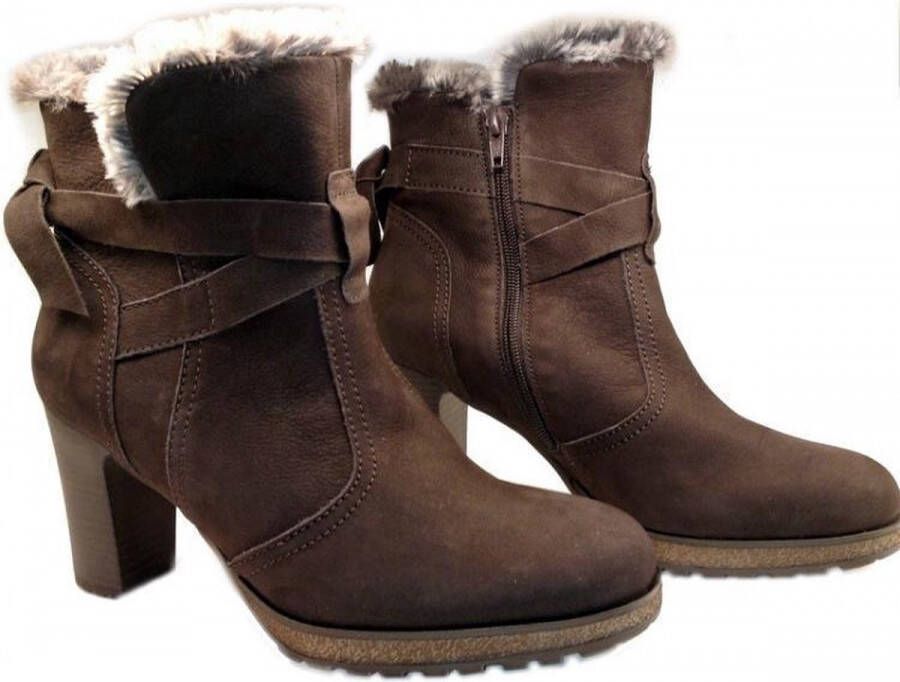 Gabor 53.690.18 dames enkellaars WARM GEVOERD bruin - Foto 6