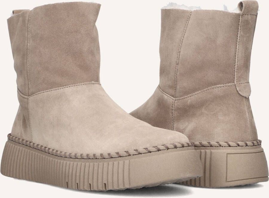 GABOR Enkelboots Dames 542 Maat: 38 5 Materiaal: Suède Kleur: Beige - Foto 3