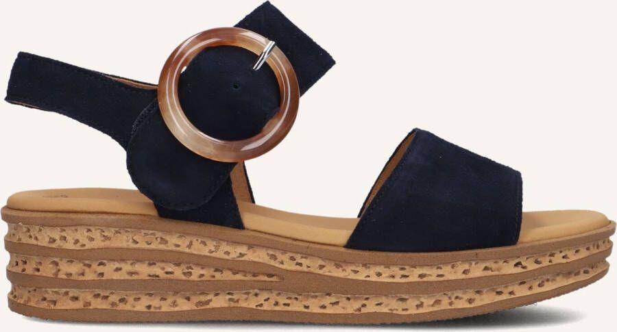 Gabor 550.2 Sandalen Dames Blauw