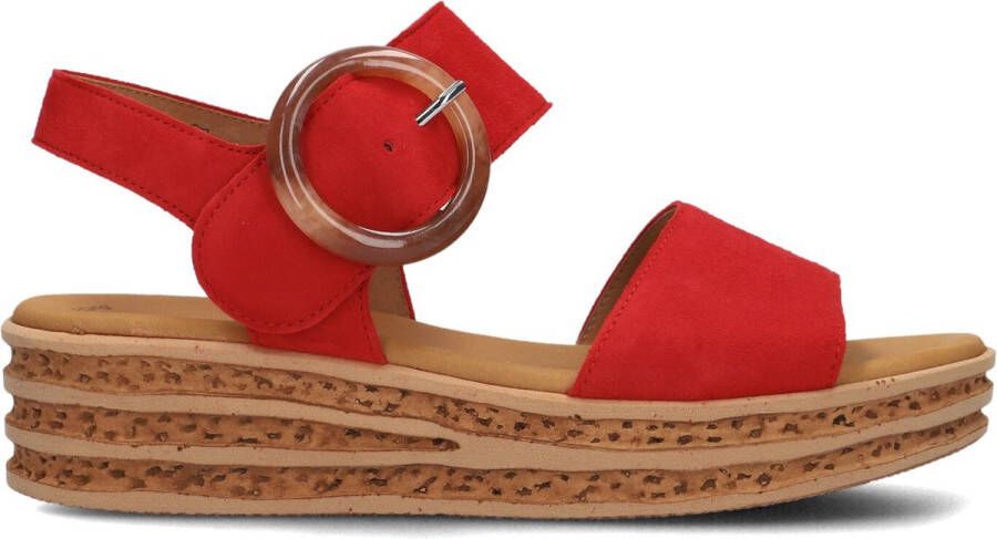 Gabor 550.2 Sandalen Dames Rood