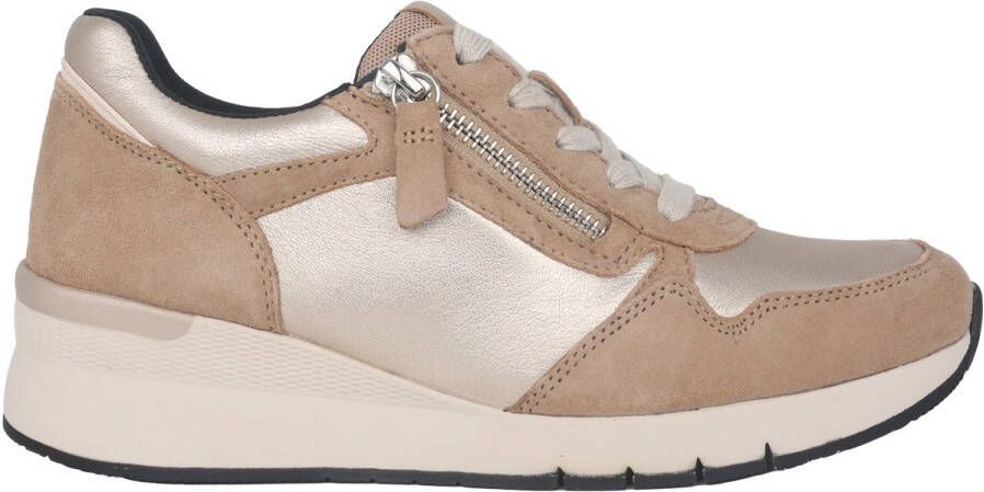 Gabor 56.418.82 dames sneaker beige