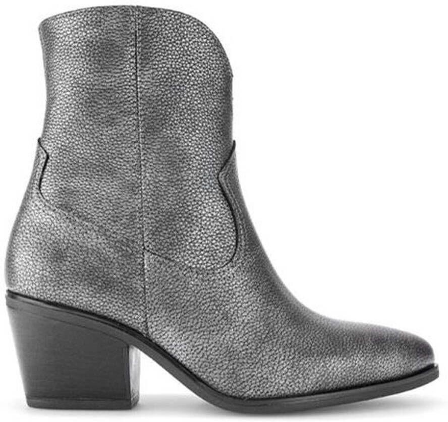 Gabor Dames Enkellaars 56.690.63 Metal Grey Antraciet